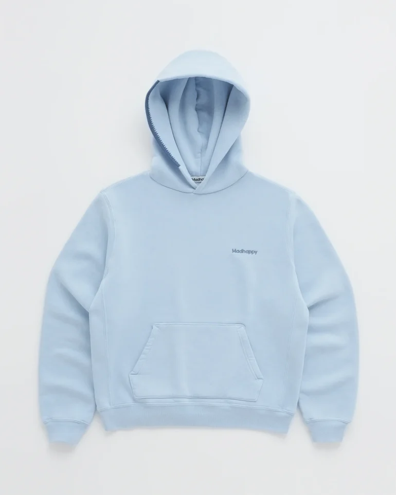 Madhappy Classics Fleece Bloue Hoodie