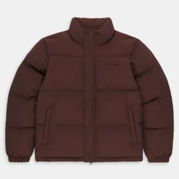 Brown Madhappy Cozy Puffer Jacket