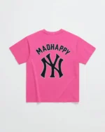 Madhappy Yankees Midweight Pink Tee