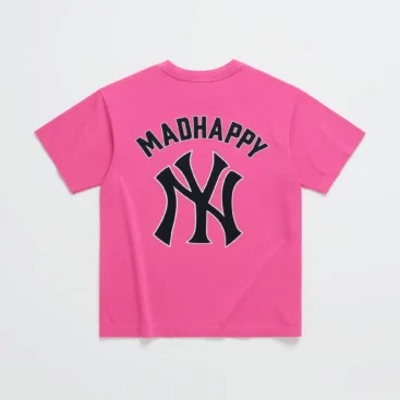 Madhappy Yankees Midweight Pink Tee