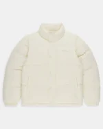 White Madhappy Cozy Puffer Jacket